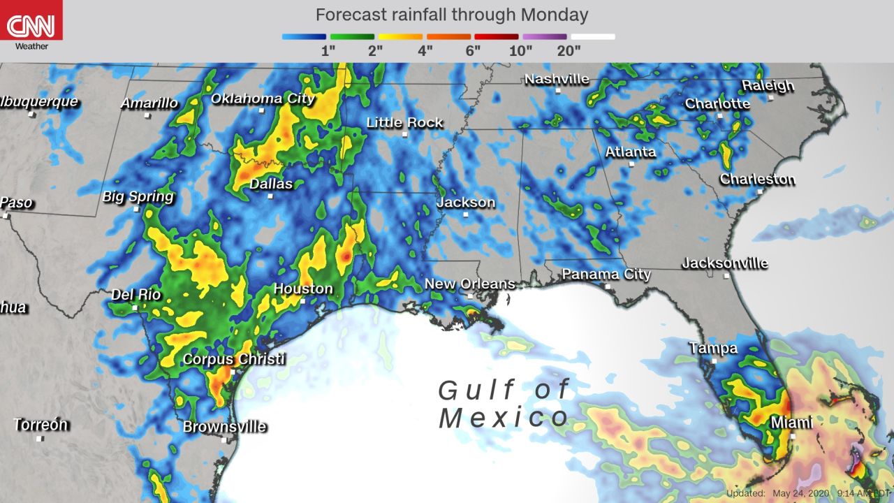 weather rain accumulation through monday 0505242020