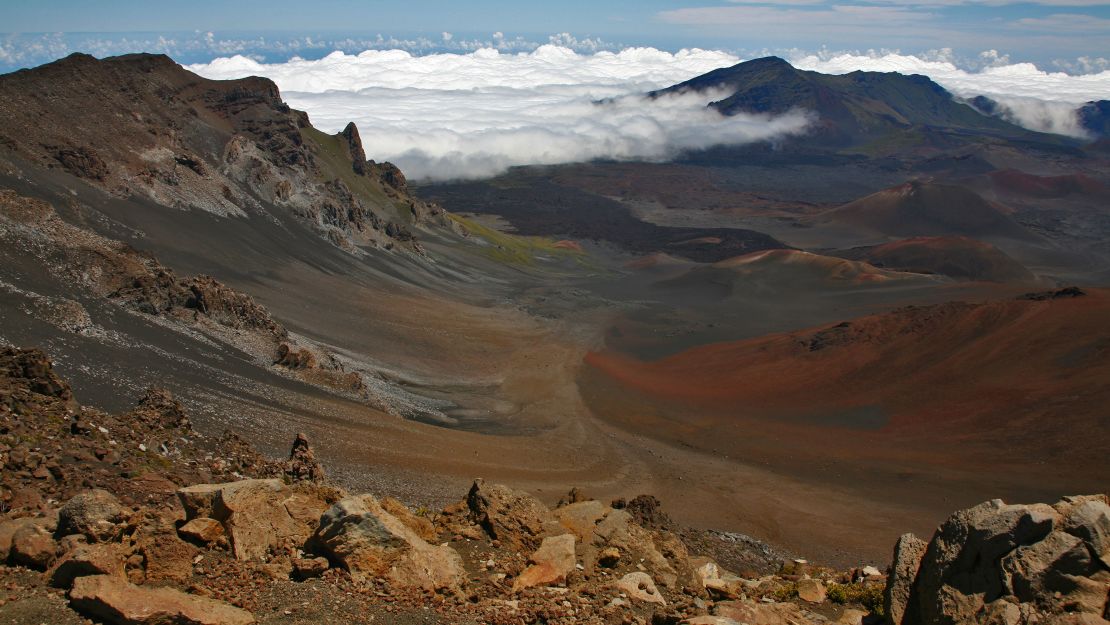 The crater of Haleakalā in Maui is naturally prone to quiet.