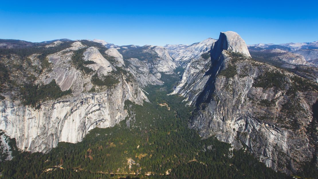 Yosemite National Park offers areas of layered natural sound.