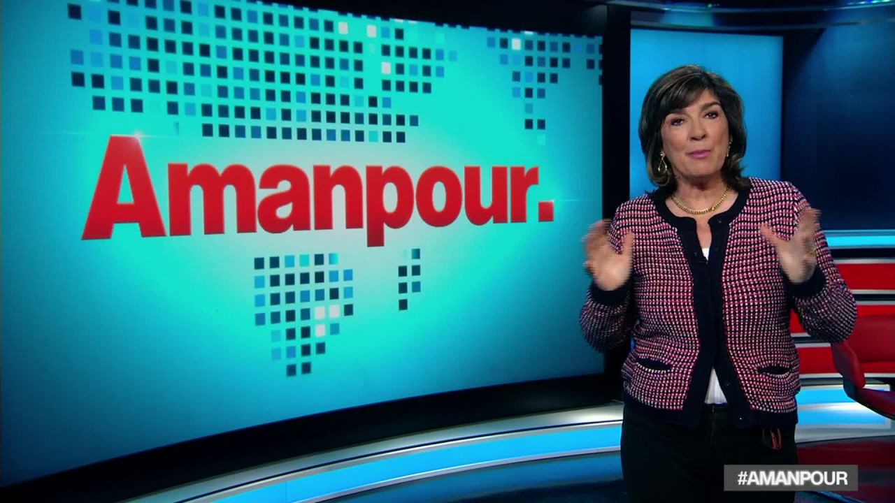 Christiane Amanpour reports from London in 2016.