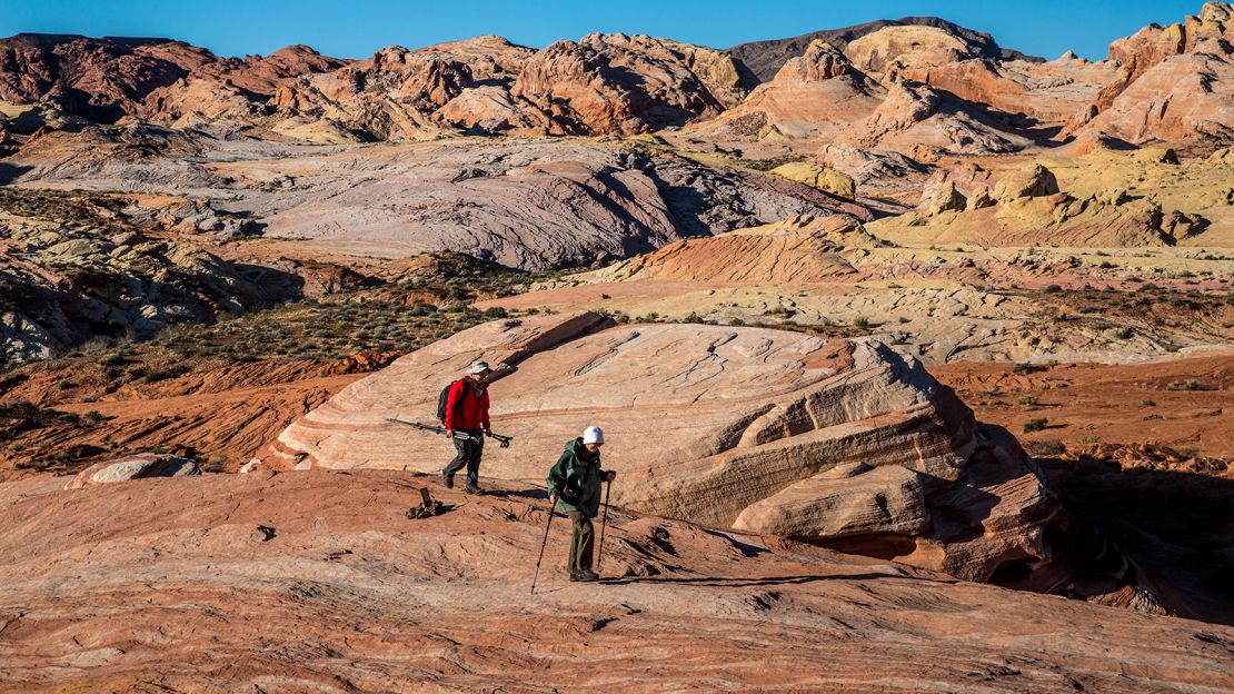 Arch rock formations at the Valley of Fire, Nevada's first and oldest State Park, may be even more appealing to visitors during the coronavirus era.