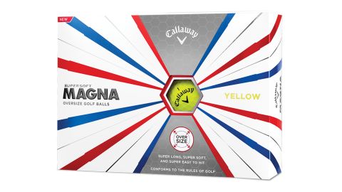 Callaway Supersoft Magna Yellow Golf Balls 