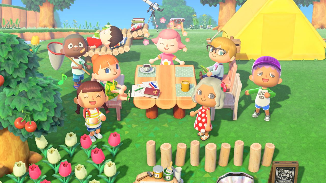 The video game Animal Crossing enables kids to engage in open-ended play. Characters can fish, catch bugs and fossil hunt.