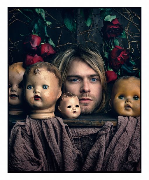 This image of Nirvana lead singer Kurt Cobain was used on the cover of the January 1994 issue of Rolling Stone and Seliger's retrospective book Mark Seliger Photographs, published 2018.