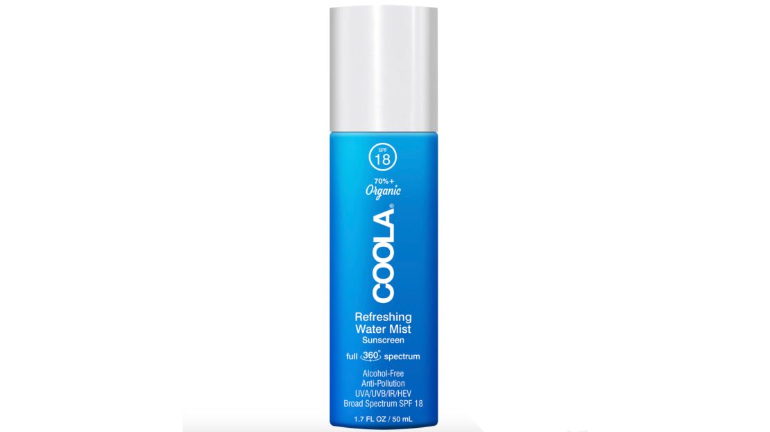 COOLA Full Spectrum 360° Refreshing Water Mist Organic Face Sunscreen SPF 18