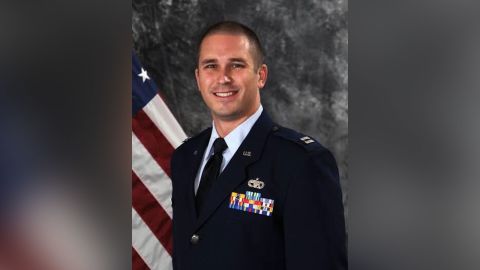 Air Force Captain Christopher Hulbert.