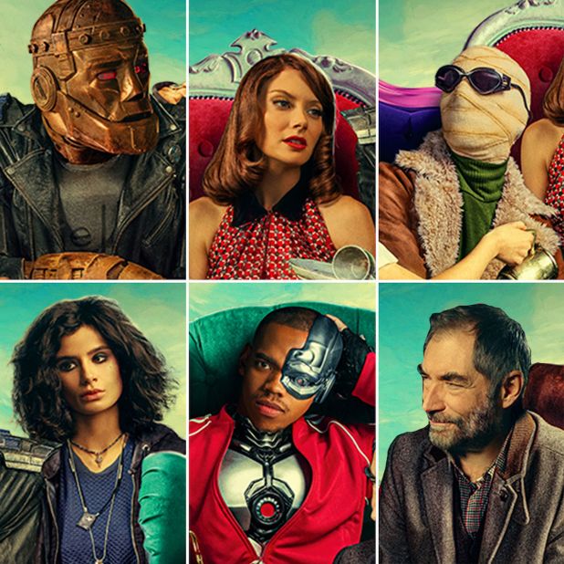 <strong>"Doom Patrol" Season 2</strong>: DC's strangest group of heroes -- Cliff Steele aka Robotman (Brendan Fraser), Larry Trainor aka Negative Man (Matt Bomer), Rita Farr aka Elasti-Woman (April Bowlby), Jane aka Crazy Jane (Diane Guerrero), and Victor Stone aka Cyborg (Joivan Wade) -- are back again to save the world. That is, if they can find a way to grow up...both figuratively and literally.<strong> (HBO Max) </strong>
