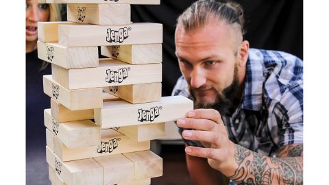 Jenga Giant Hardwood Game