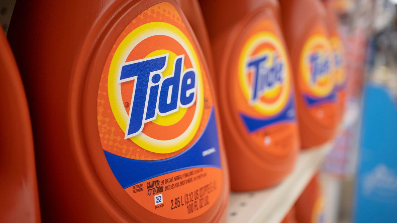 Procter & Gamble has noted an increase in the number of weekly laundry loads in the United States.