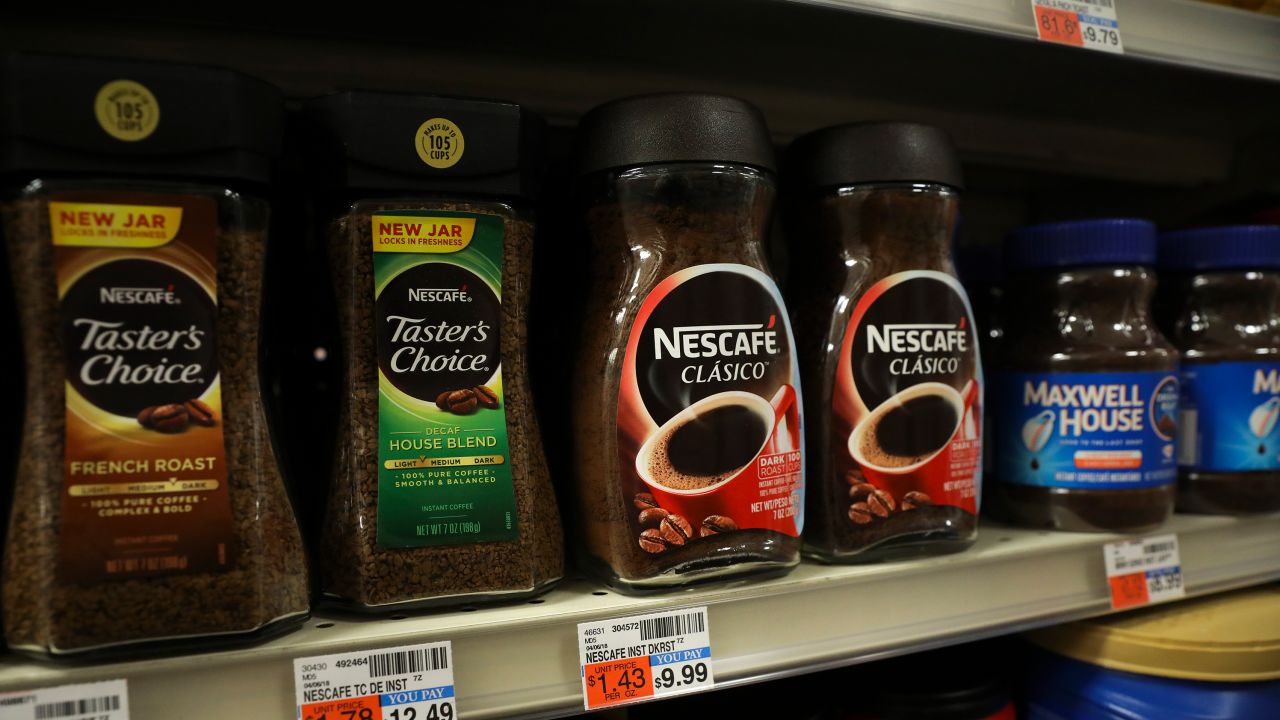 With so many consumers staying home, Nestlé has seen increased demand for Nescafé coffee during the pandemic.