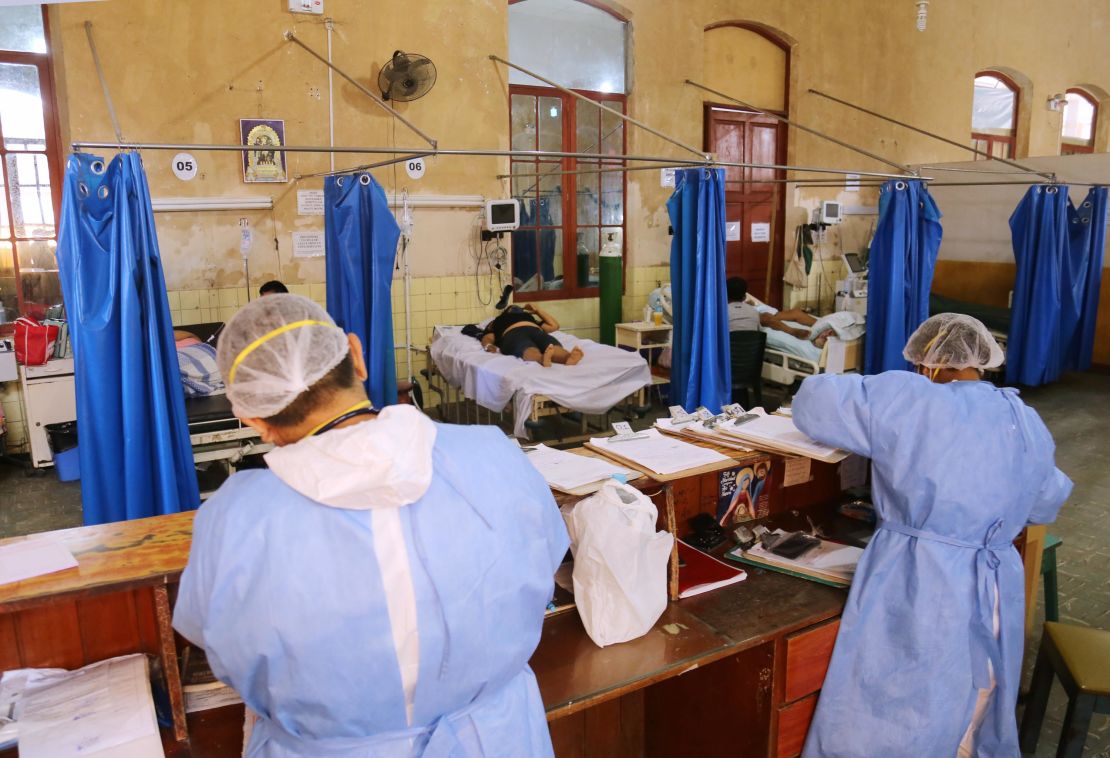 Peru's health system has been overwhelmed during the pandemic.