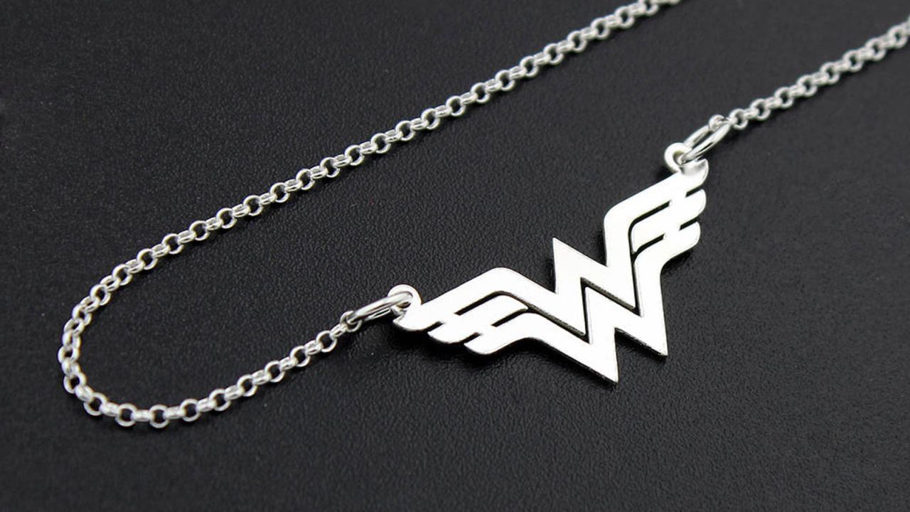 Wonder Woman Necklace by Silversmith 925