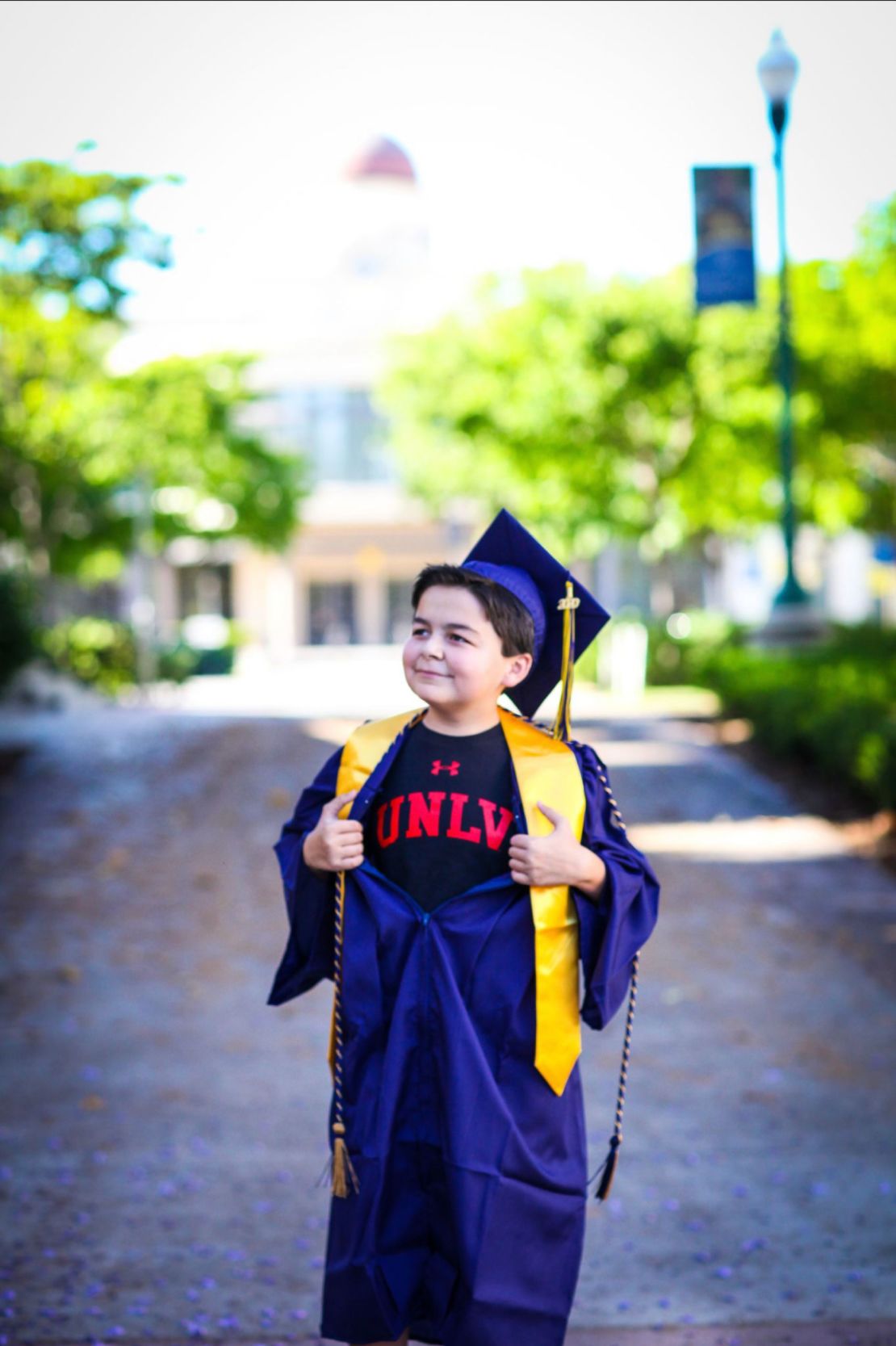 Rico is headed to the University of Nevada, Las Vegas, to obtain a bachelor's degree in history. 
