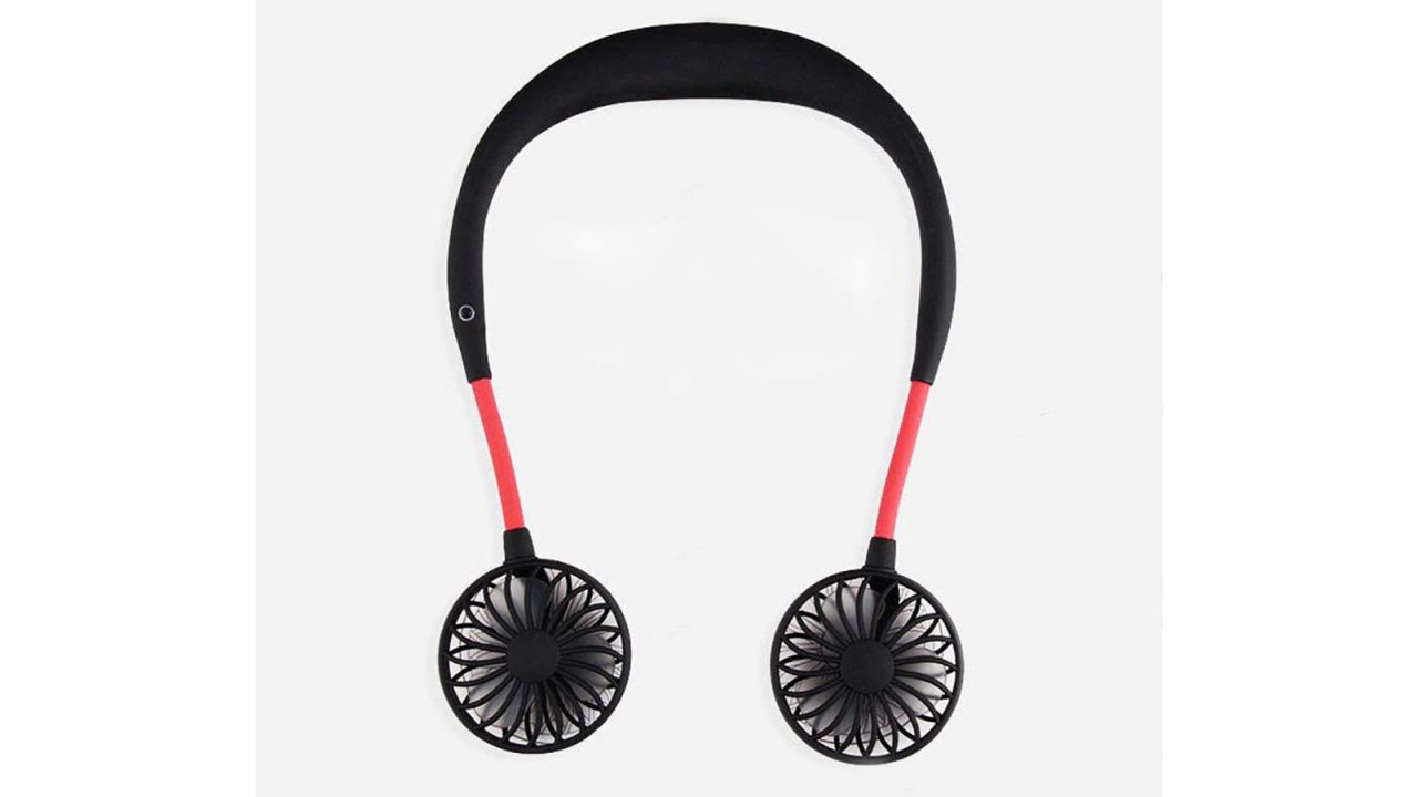 Hands-Free Neckband Fan