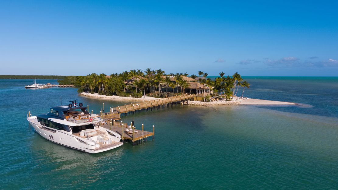 Little Palm Island is located off the coast of Florida. The airport in Key West is the most accessible commercial airport.
