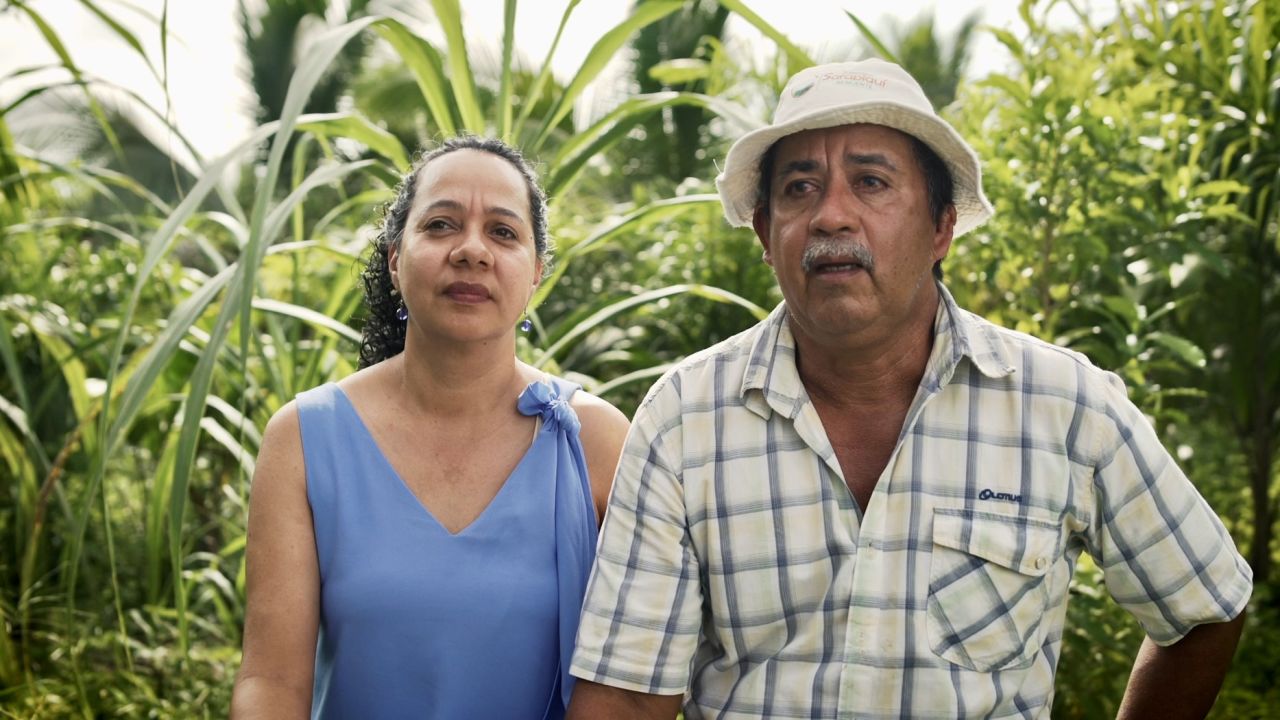 Pedro Garcia and his wife Adilia Villalobos are passionate about looking after nature.