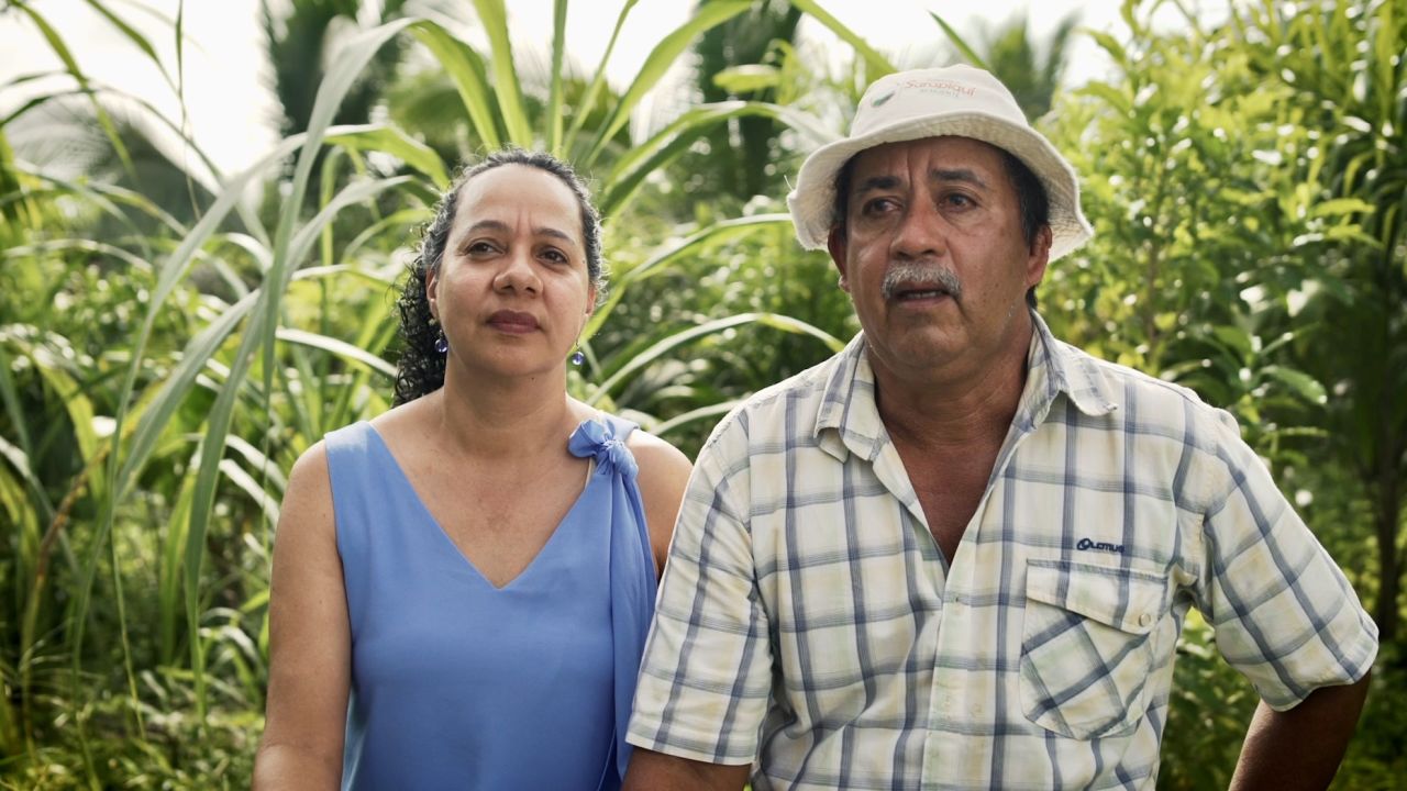 A Pedro García y su esposa Adilia Villalobos les apasiona cuidar la naturaleza.