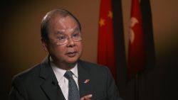 Hong Kong's second top official, Matthew Cheung, speaks with CNN's Ivan Watson about a controversial national security law proposed by Beijing.