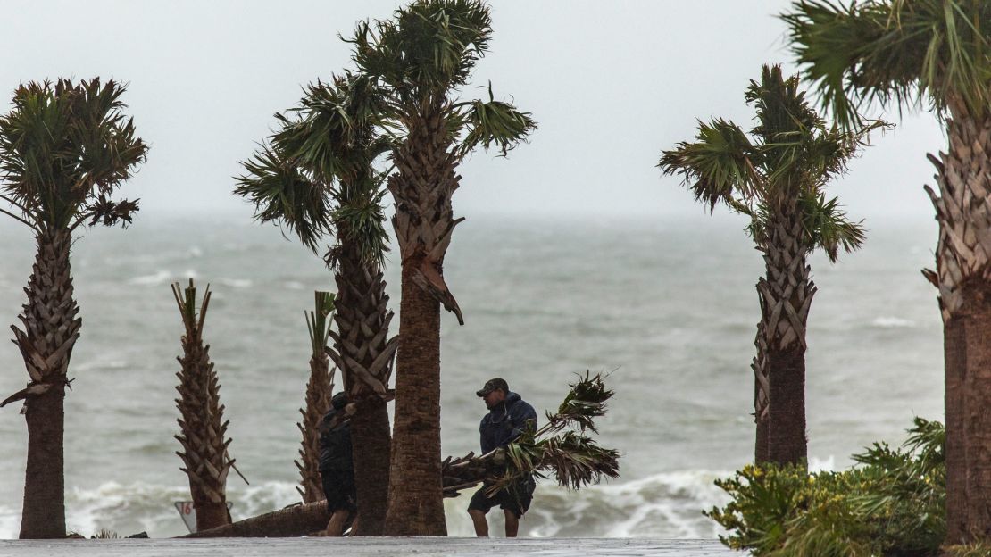 Bertha made landfall close to Charleston, South Carolina, Wednesday morning.