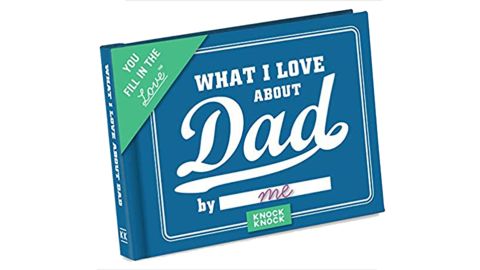 "What I Love about Dad" Fill-in-the-Blank Gift Journal