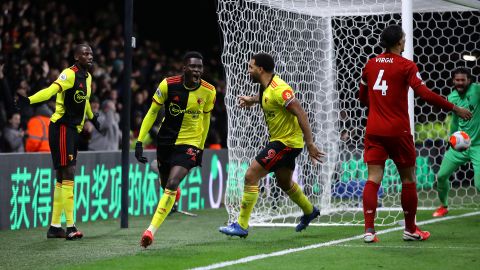 Watford stunned Liverpool to inflict the Reds' first defeat of the Premier League season.