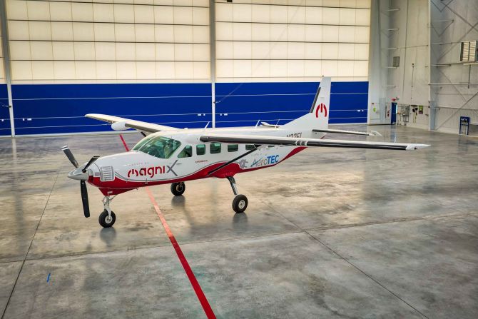 magniX made headlines again in June 2020 when AeroTEC's nine-seater eCaravan  -- powered by the <a href="index.php?page=&url=https%3A%2F%2Fwww.magnix.aero%2F" target="_blank" target="_blank">magni500</a> electric propulsion system -- became the largest all-electric commercial aircraft to fly to date. 