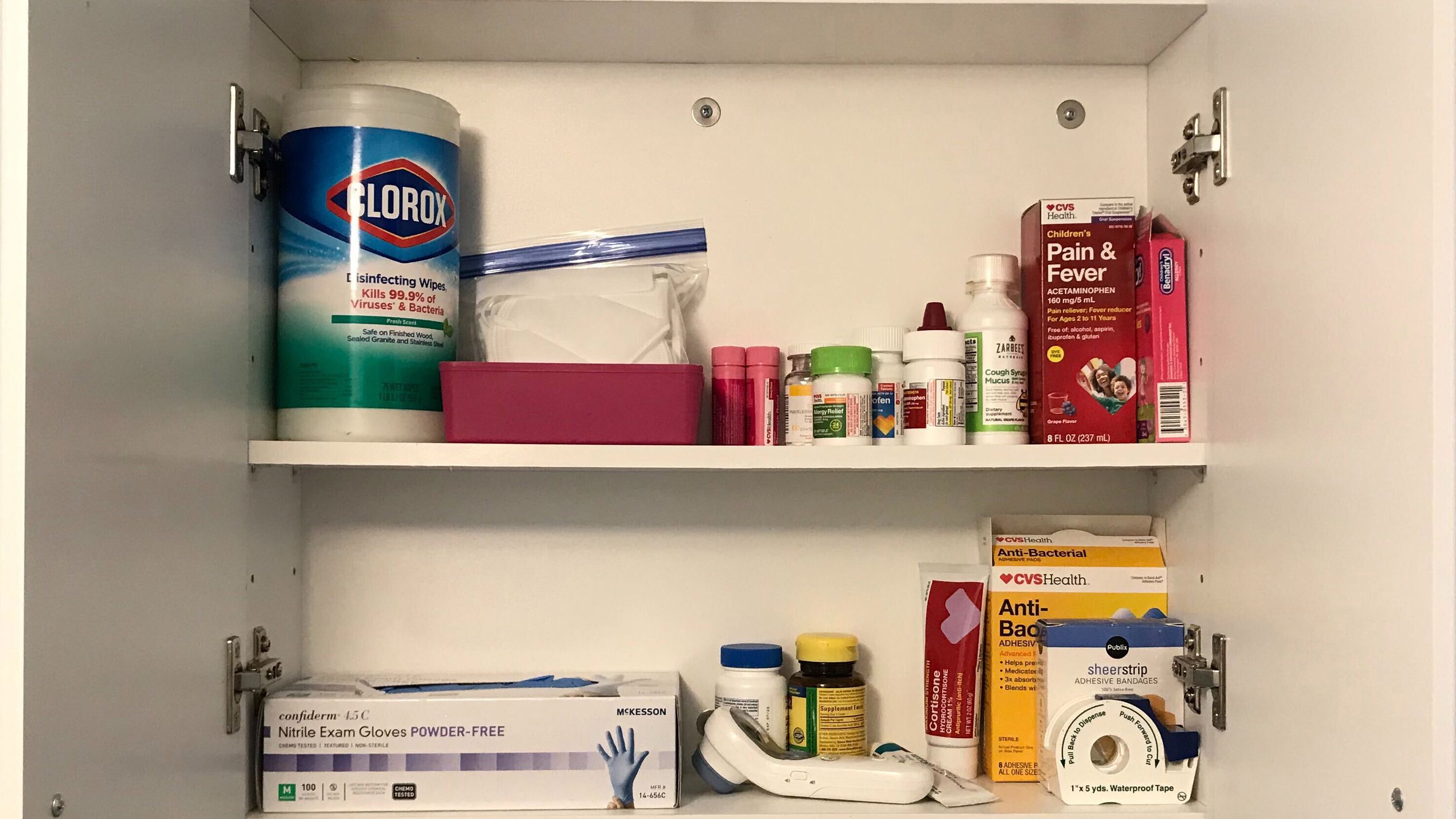 IN DEFENSE OF A WELL-ORGANIZED MEDICINE CABINET