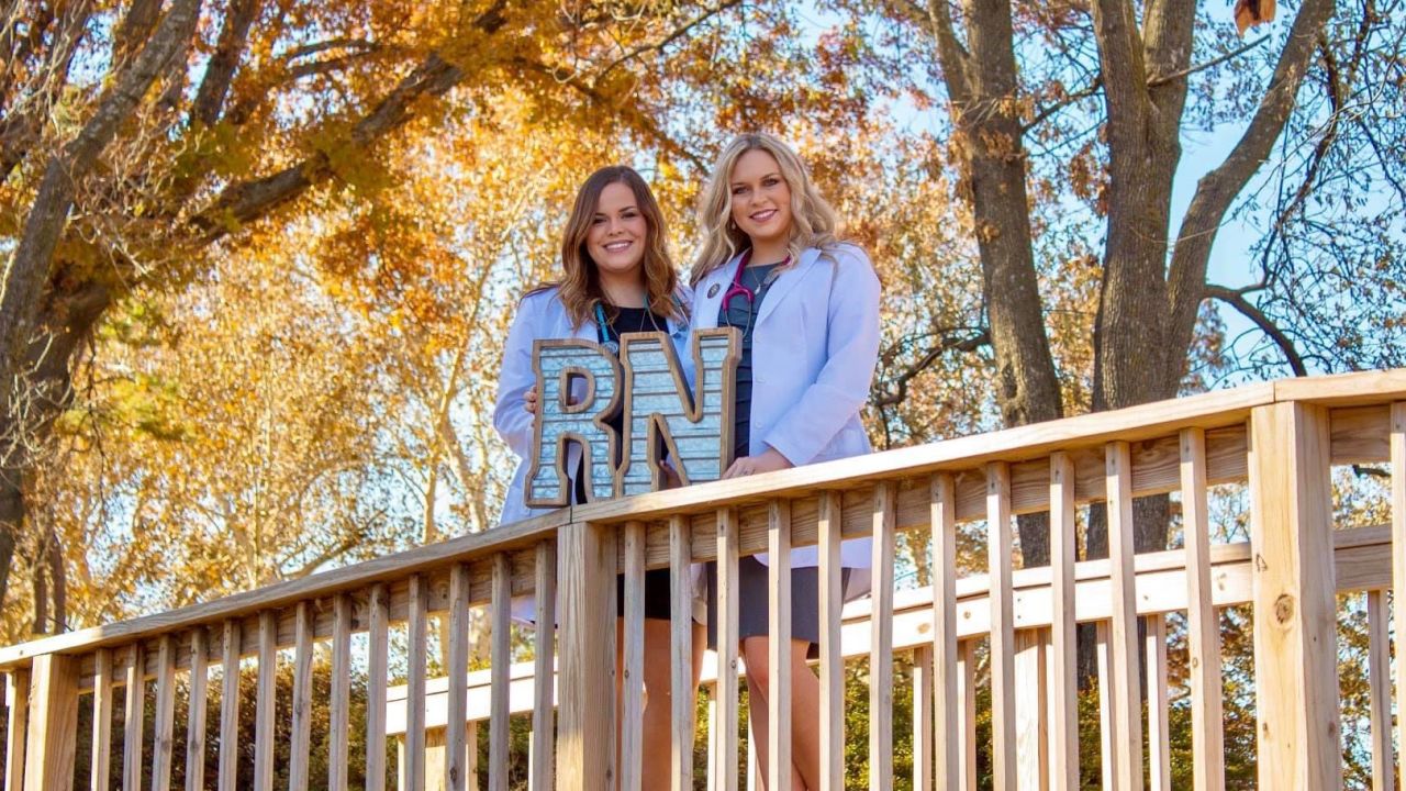 Lacie and Lauren Brown have never done anything apart. And that won't change as they embark on nursing careers amid the coronavirus crisis.

