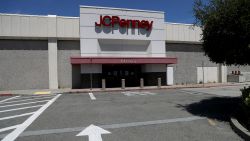 A view of a temporarily closed JCPenney store at The Shops at Tanforan Mall on May 15, 2020 in San Bruno, California. JCPenney avoided bankruptcy after the company paid down paid $17 million in debt on Friday after missing two previous payments.JCPenney has an estimate $3.6 billion in debt.