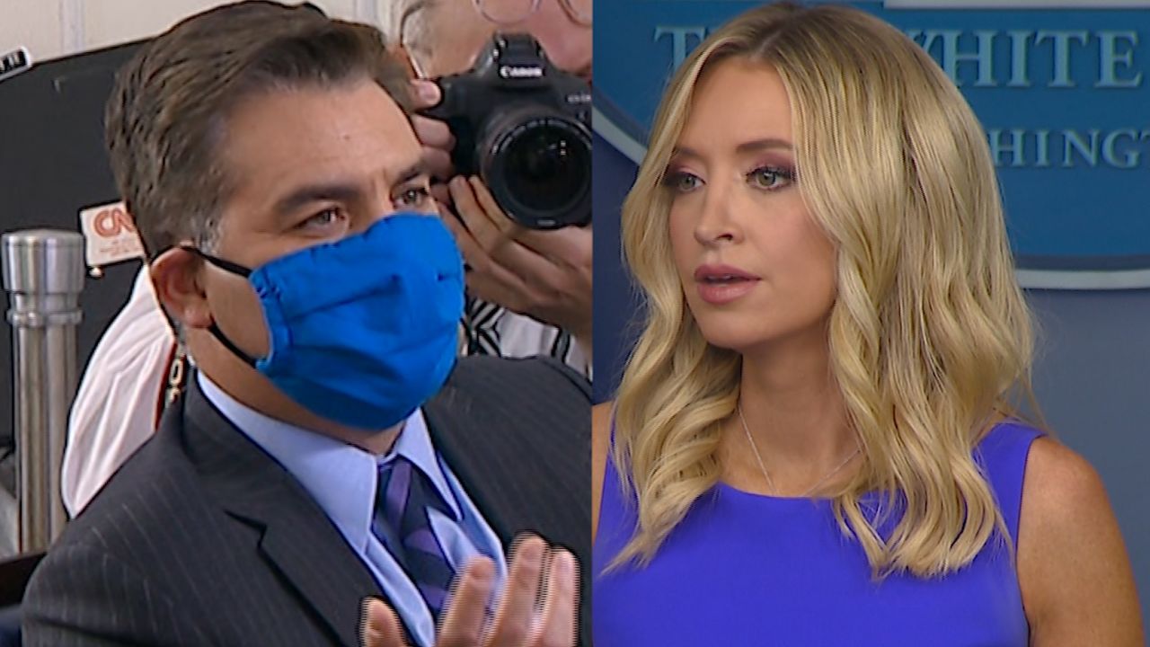 Jim Acosta Kayleigh McEnany Twitter