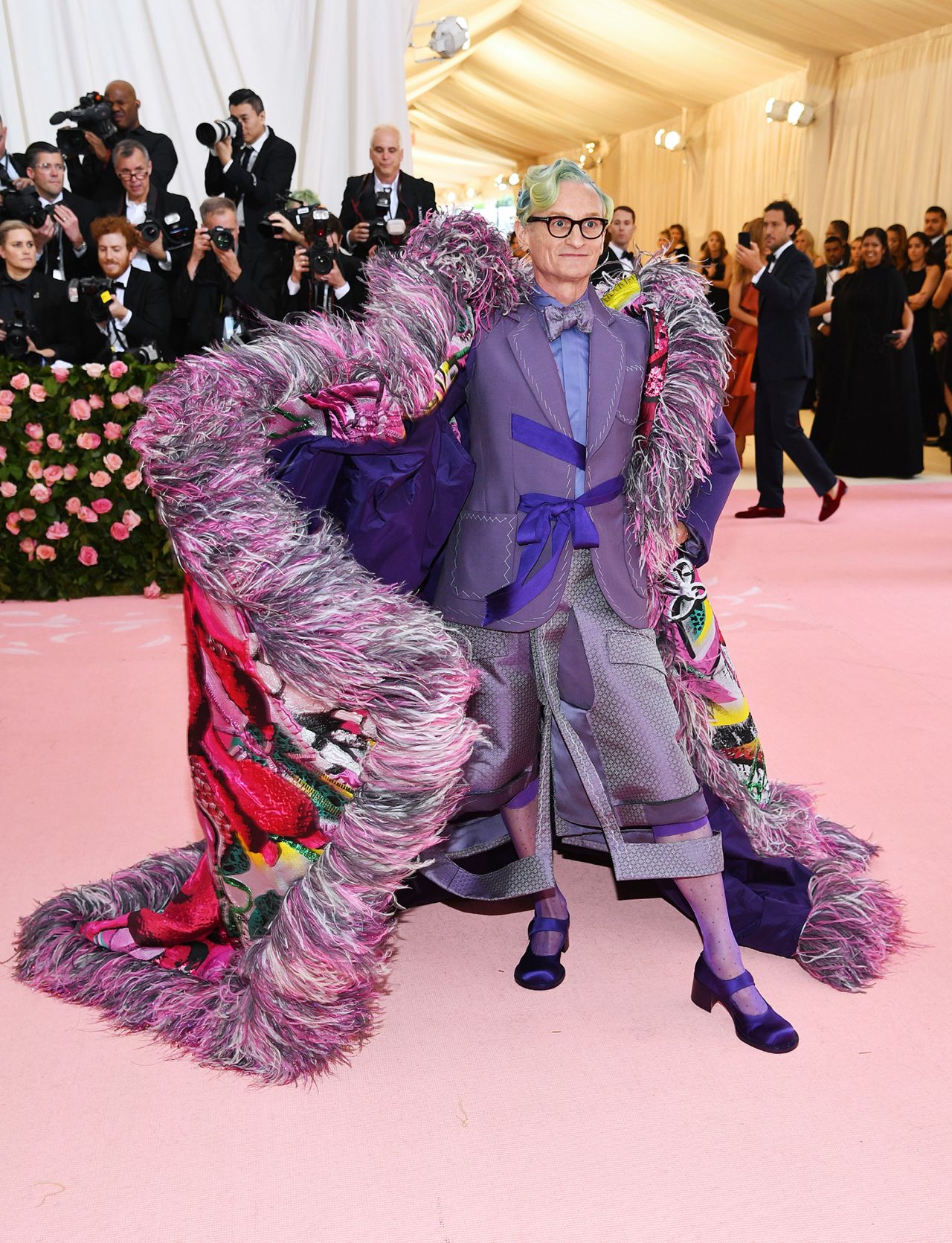 Hamish Bowles attends The 2019 Met Gala Celebrating Camp: Notes on Fashion at Metropolitan Museum of Art on May 6, 2019 in New York. 