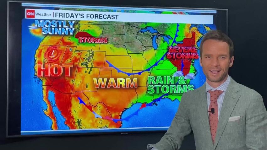 daily weather forecast weekend severe storms eastern US record heat west rainfall _00000000.jpg