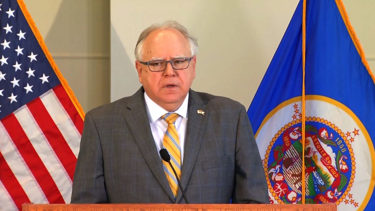 tim walz presser