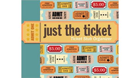 Just the Ticket Ticket Stub Organizer