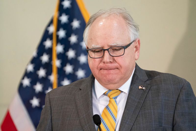 Gov. Tim Walz Of Minnesota Takes Control After Days Of Chaos Following ...