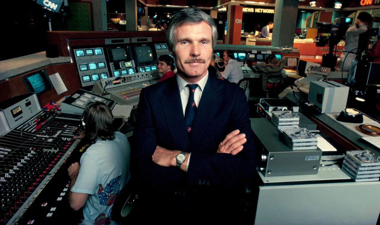 Ted Turner founded CNN in 1980. It was the first television channel to offer 24-hour news coverage.