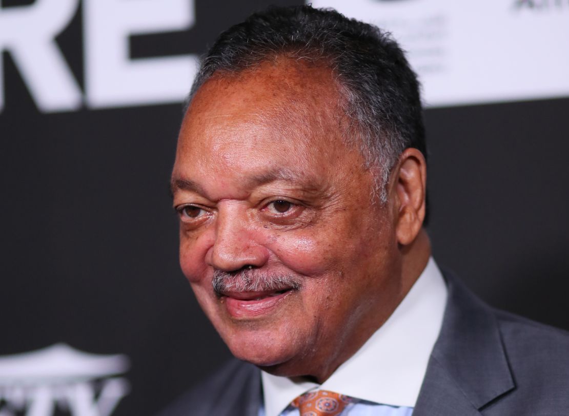 Civil rights leader Jesse Jackson in Los Angeles on January 15, 2020.