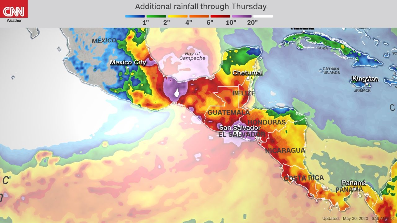 weather eastern pacific 5 day rain accumulation 05302020