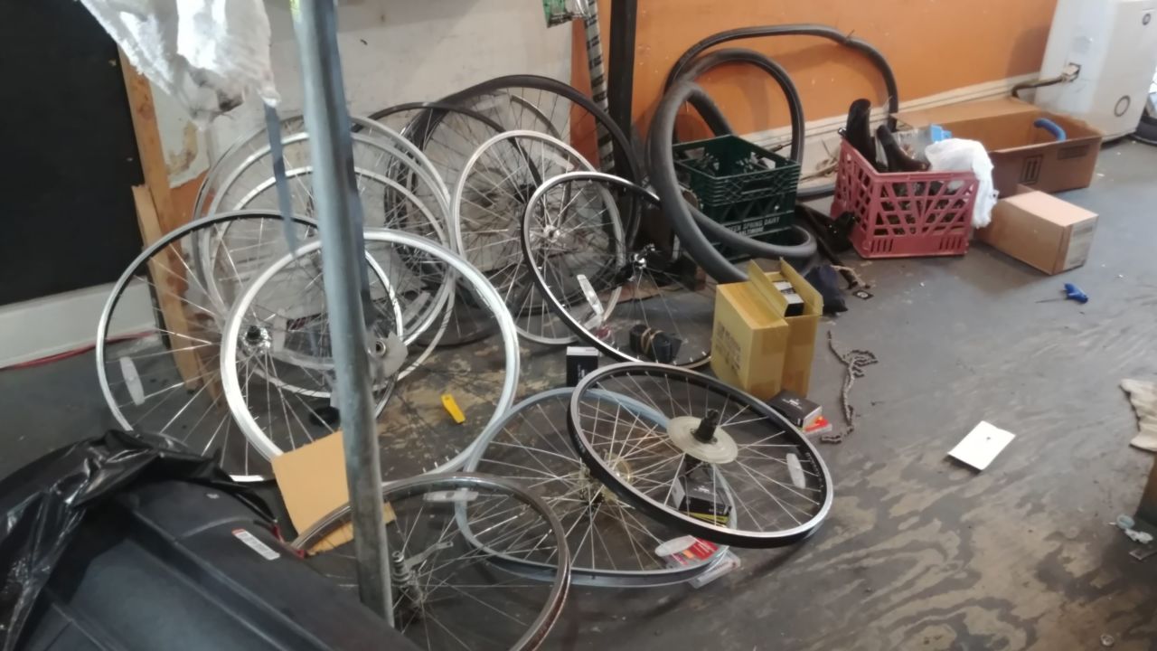 Balance Bicycle, a retailer in Richmond, Virginia seen here on June 1, 2020, suffered damage during the protests.