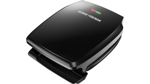 George Foreman 4-Serving Classic Plate Electric Indoor Grill and Panini Press