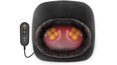 Snailax 2-in-1 Shiatsu Foot and Back Massager with Heat 
