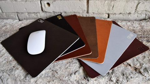 Northwind Supply Customized Leather Mouse Pad