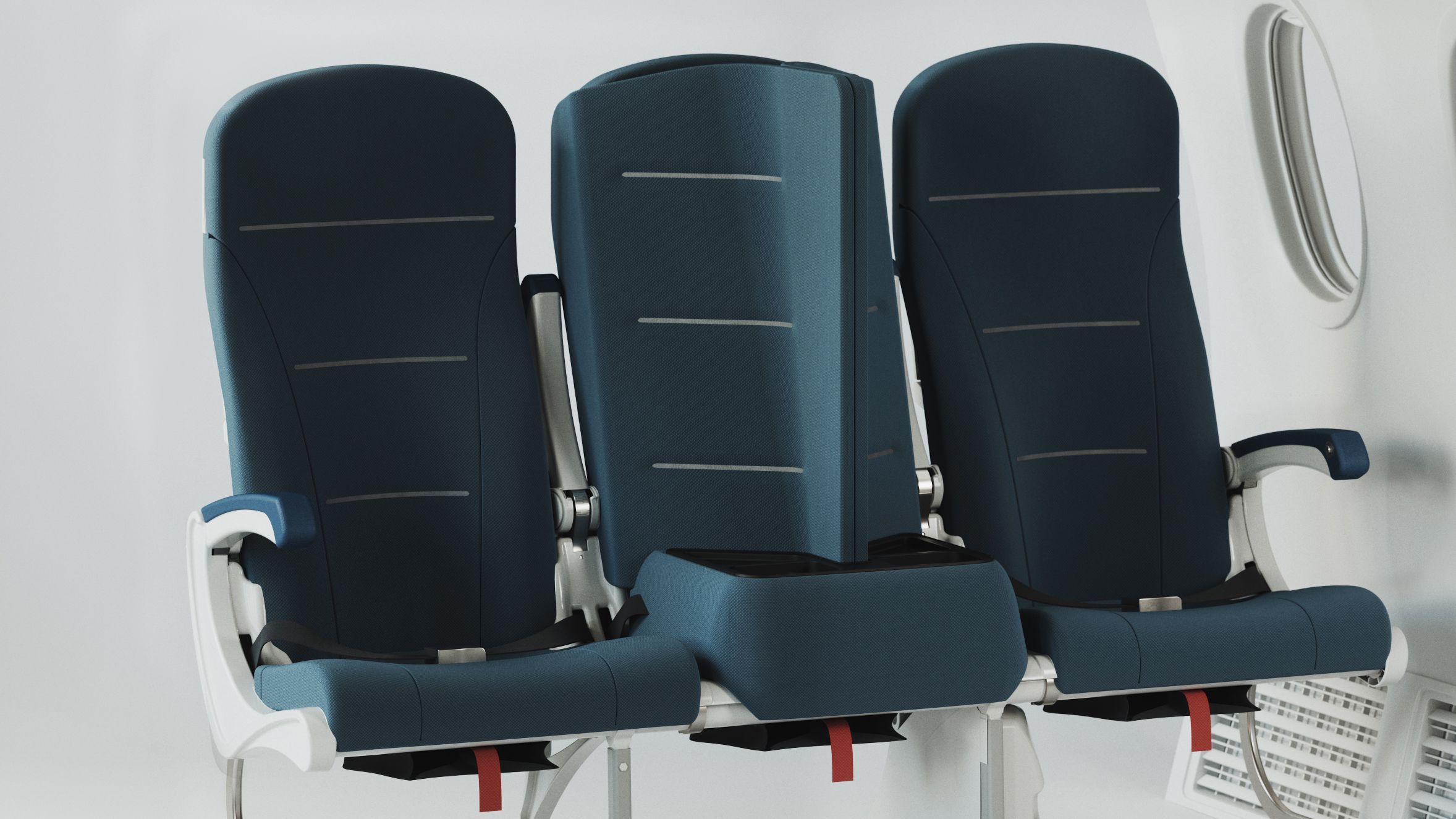 This Neat Design Could Make a Plane's Middle Seats Tolerable