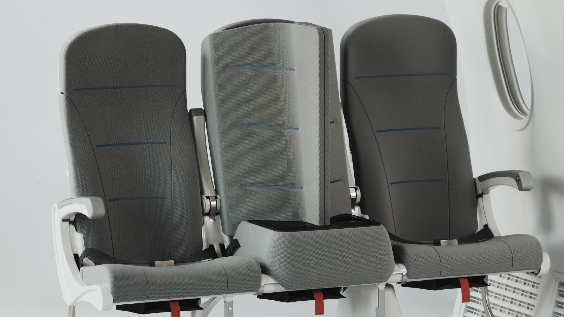 Interspace Airplane Seat More Comfortable Travel