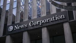 The News Corp. building on 6th Avenue, home to Fox News, the New York Post and the Wall Street Journal, on March 20, 2019 in New York City.