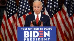 Democratic presidential candidate, former Vice President Joe Biden speaks in Philadelphia, Tuesday, June 2, 2020.