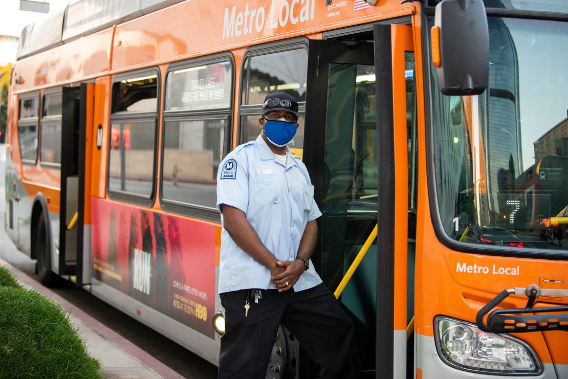 US bus driver essential worker 0425 RESTRICTED