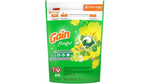 Gain Flings Liquid Laundry Detergent Pacs