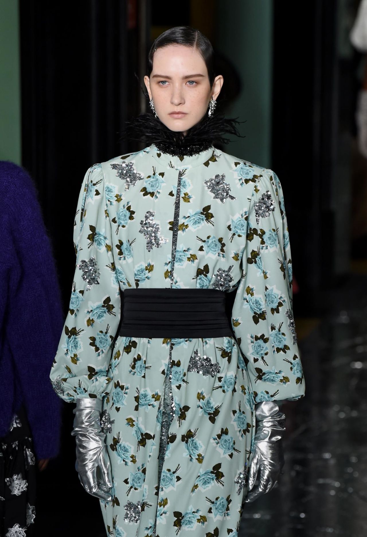 A look from the Erdem show at London Fashion Week in February.