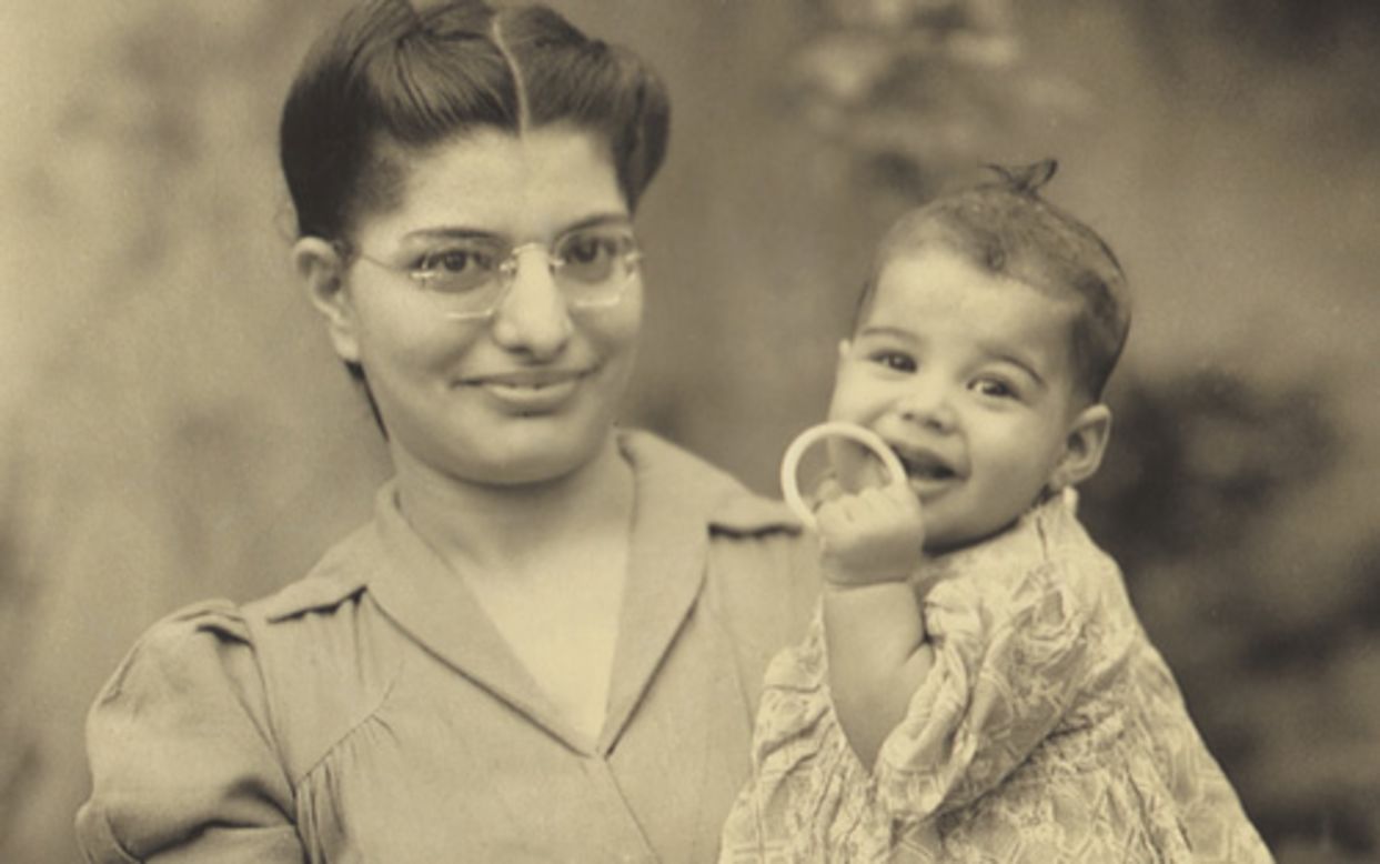 Freddie Mercury, pictured here as a baby with his mother, was born Farrokh Bulsara in Stone Town, Zanzibar, on September 5, 1946.